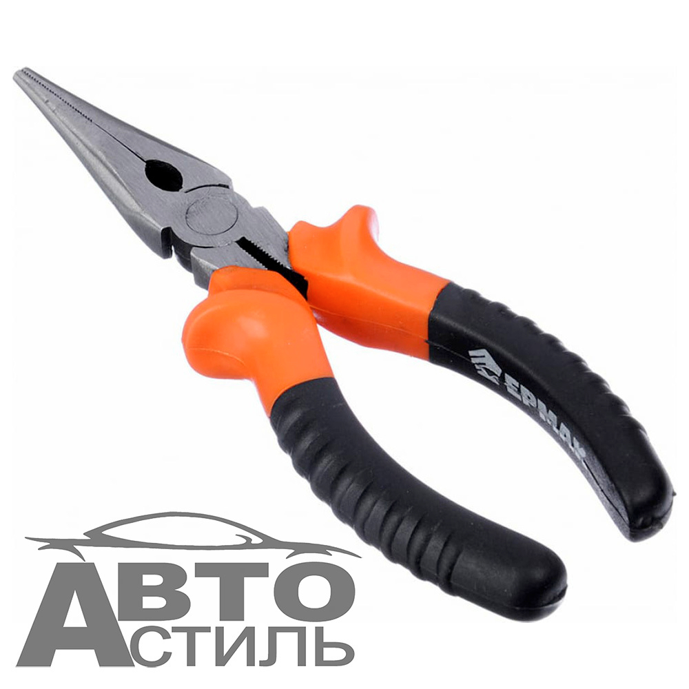 Тонкогубцы мини, Изогнутые шлифованные (бокорезы) ЕРМАК 661877