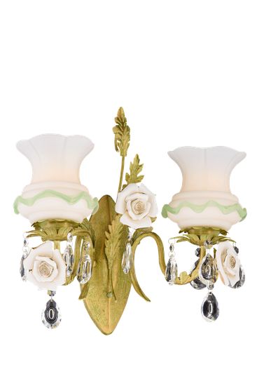 B0971/2W GREEN GOLD (2) Бра