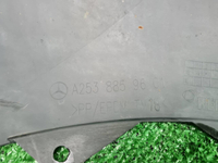 Юбка переднего бампера Mercedes GLC X253 (19-22)