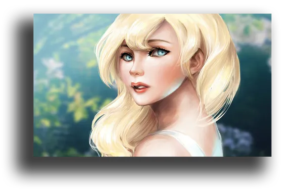 Постер "Нежный блонд"