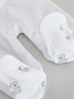 Комбинезон / Cлип для малышей Next E19-565, 3 шт., Белый, Голубой