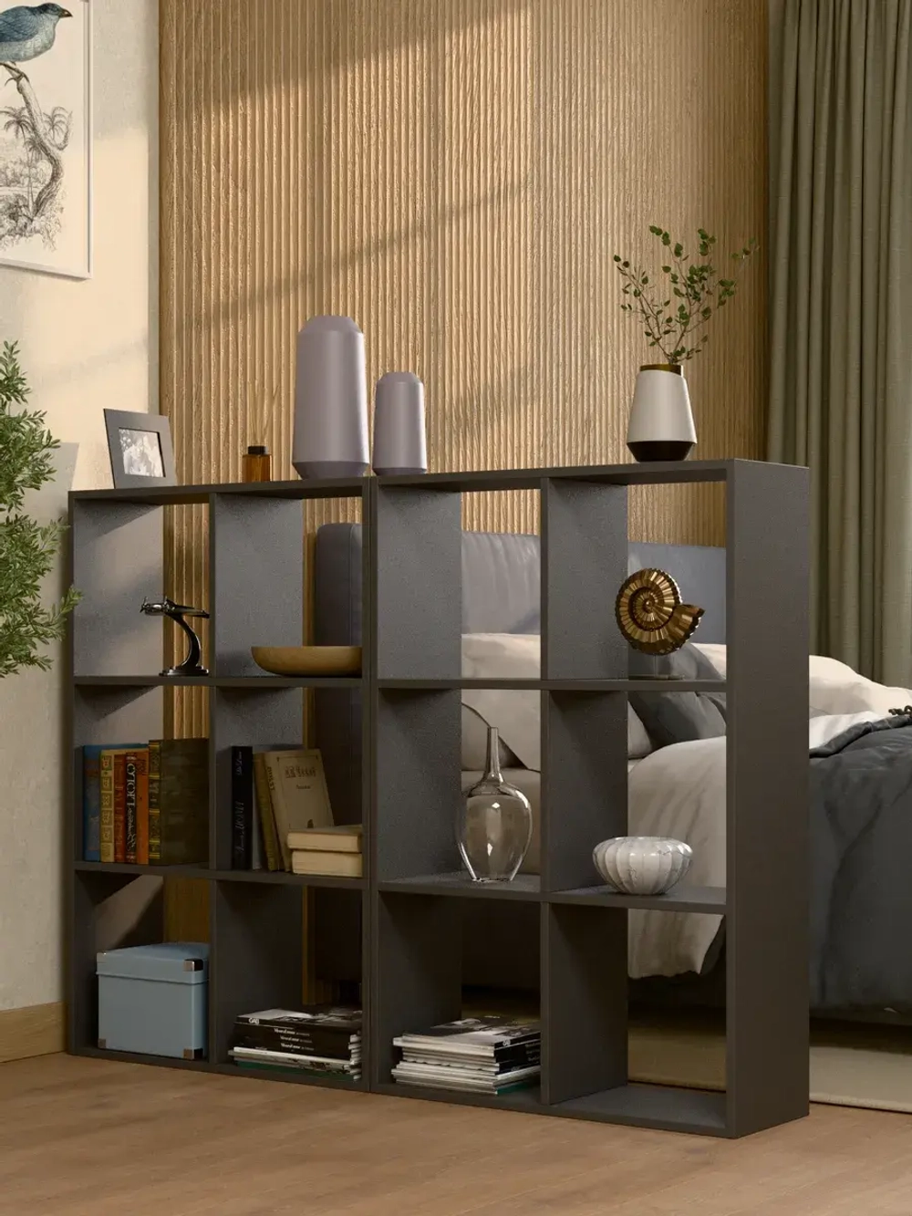 Стеллаж "ШЕЛФ" для книг и игрушек.