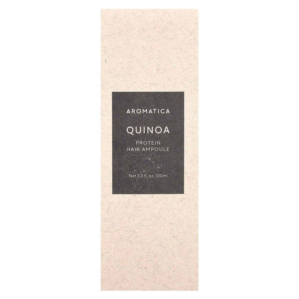 Aromatica, Ампула для волос с протеином из киноа, 100 мл (3,3 жидк. унц.)