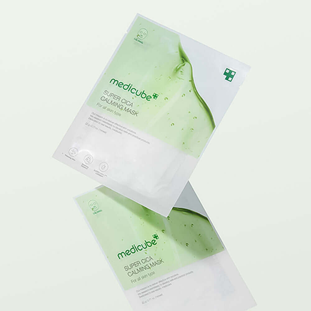 Medicube Super Cica Calming Mask ультратонкая тканевая маска с центеллой