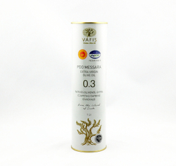 Оливковое масло нерафинированное VAFIS 0.3 Extra Virgin от NIKITAKIS в жести 0.25 л, Греция