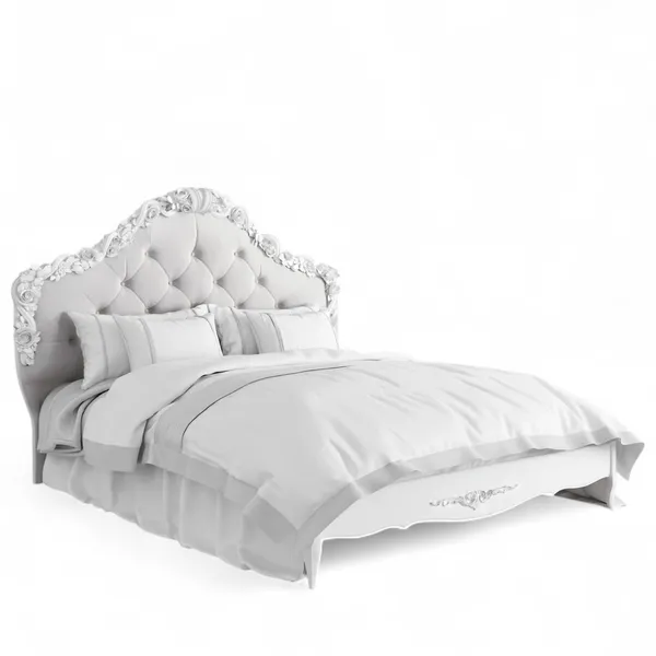 Кровать с мягким изголовьем 160*200