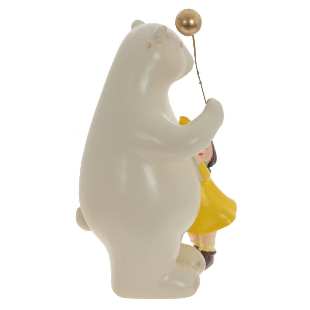 GAEM Фигурка декоративная "Девочка с медведем", L12 W13 H21 см