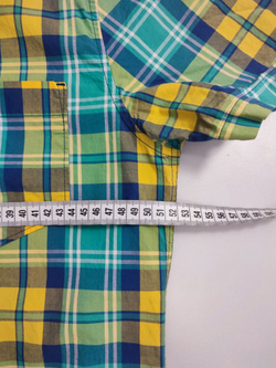 Рубашка в клетку 48 размер