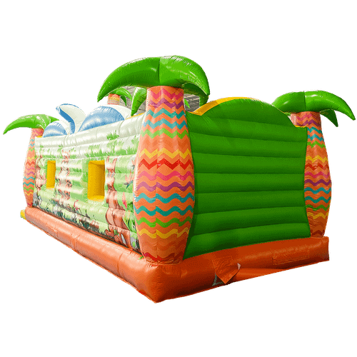 Коммерческий надувной батут «Заповедник» 8*4*4 м