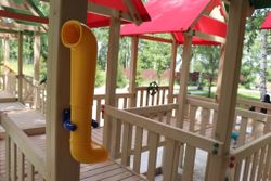 Перископ желто-синий