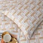 Комплект постельного белья Делюкс Сатин 100% хлопок L506