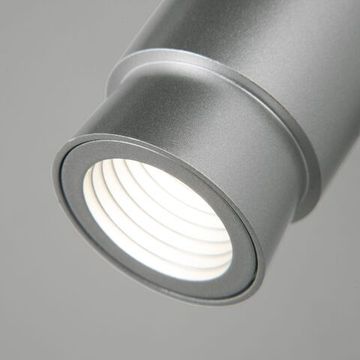Настенный светодиодный светильник 20125/1 LED серебро Plat Eurosvet