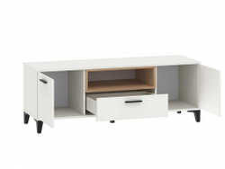 НМ 013.43 тумба ТВА Bergen белый/Дуб Бунратти