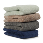 Полотенце для лица коричневого цвета из коллекции essential, 30х30 см