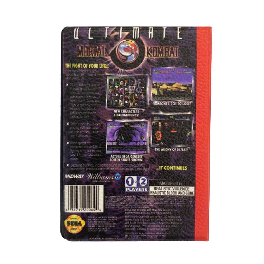 Обложка на паспорт Mortal Kombat 3