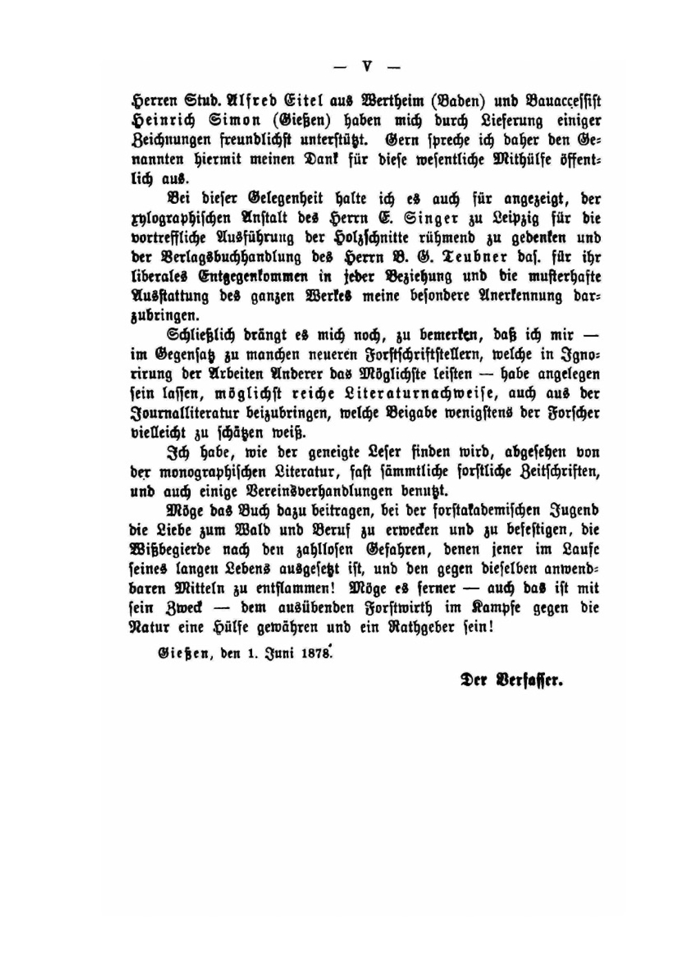 Der Forstschutz | Richard Hess