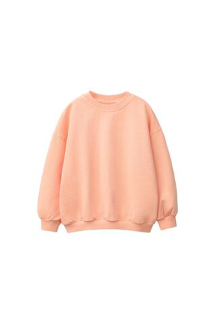 ZARA ОДНОТОННАЯ ТОЛСТОВКА, ОРАНЖЕВЫЙ