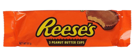 Шоколадные тарталетки Reese's Peanut Butter Cups с арахисовой пастой