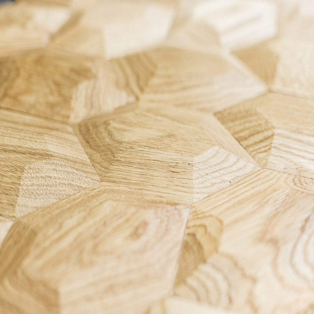 Деревянная мозаика для стен Wood Mosaic Рубин