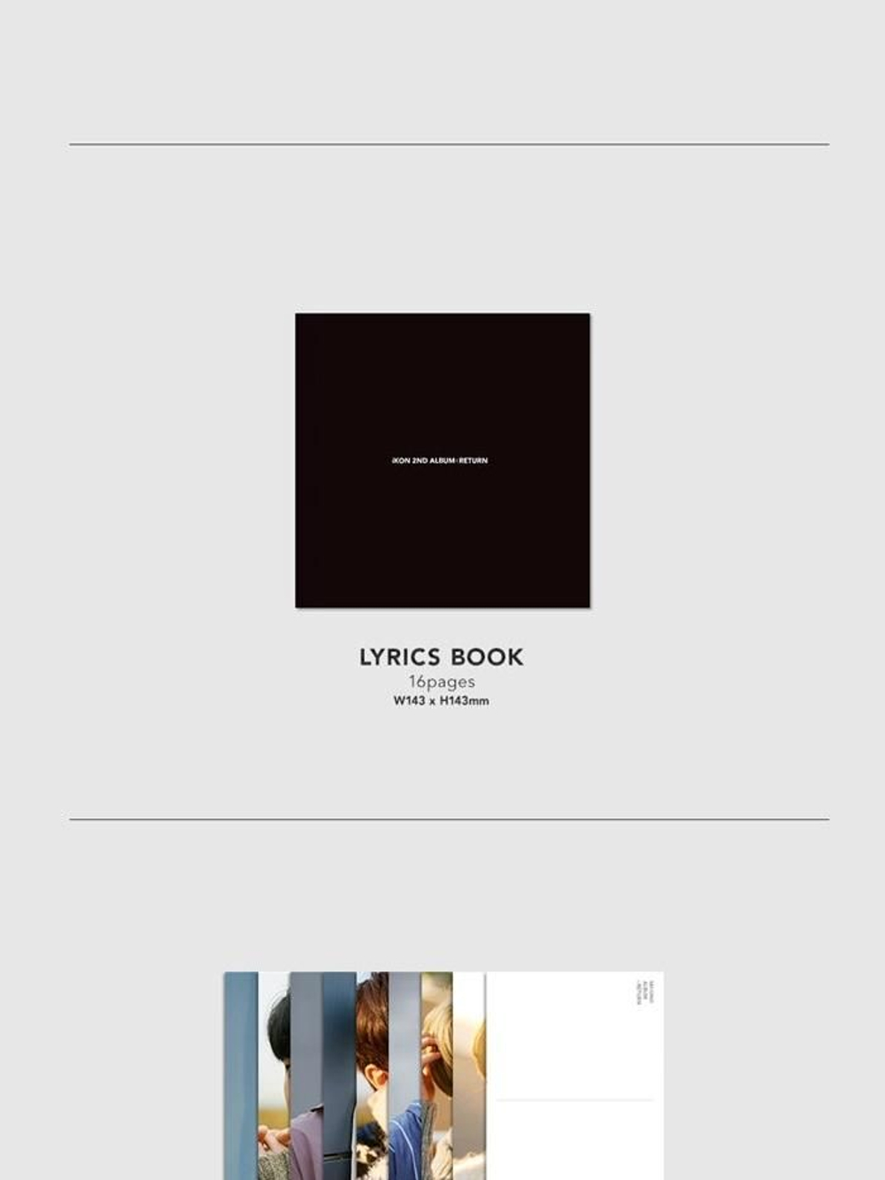 Альбом iKON - Return 2nd Album 2 Version SET