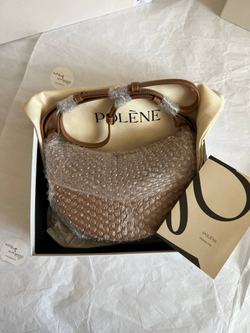 POLENE СУМКА NUMERO DIX, ЦВЕТ ВЕРБЛЮЖЬЕЙ ШЕРСТИ