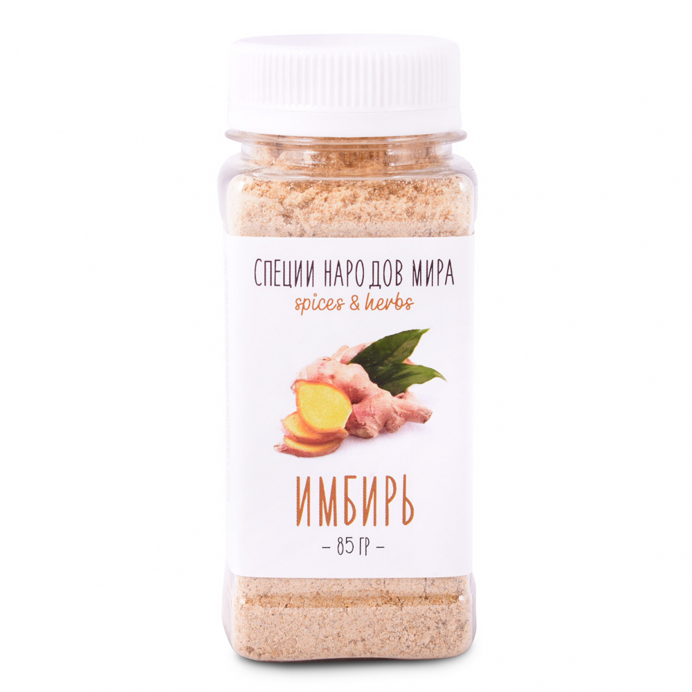 Organic Имбирь молотый, 85 гр ПЭТ