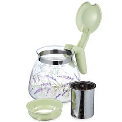 ЗАВАРОЧНЫЙ ЧАЙНИК AGNESS С ФИЛЬТРОМ "ДУША ПРОВАНСА" 900 МЛ.