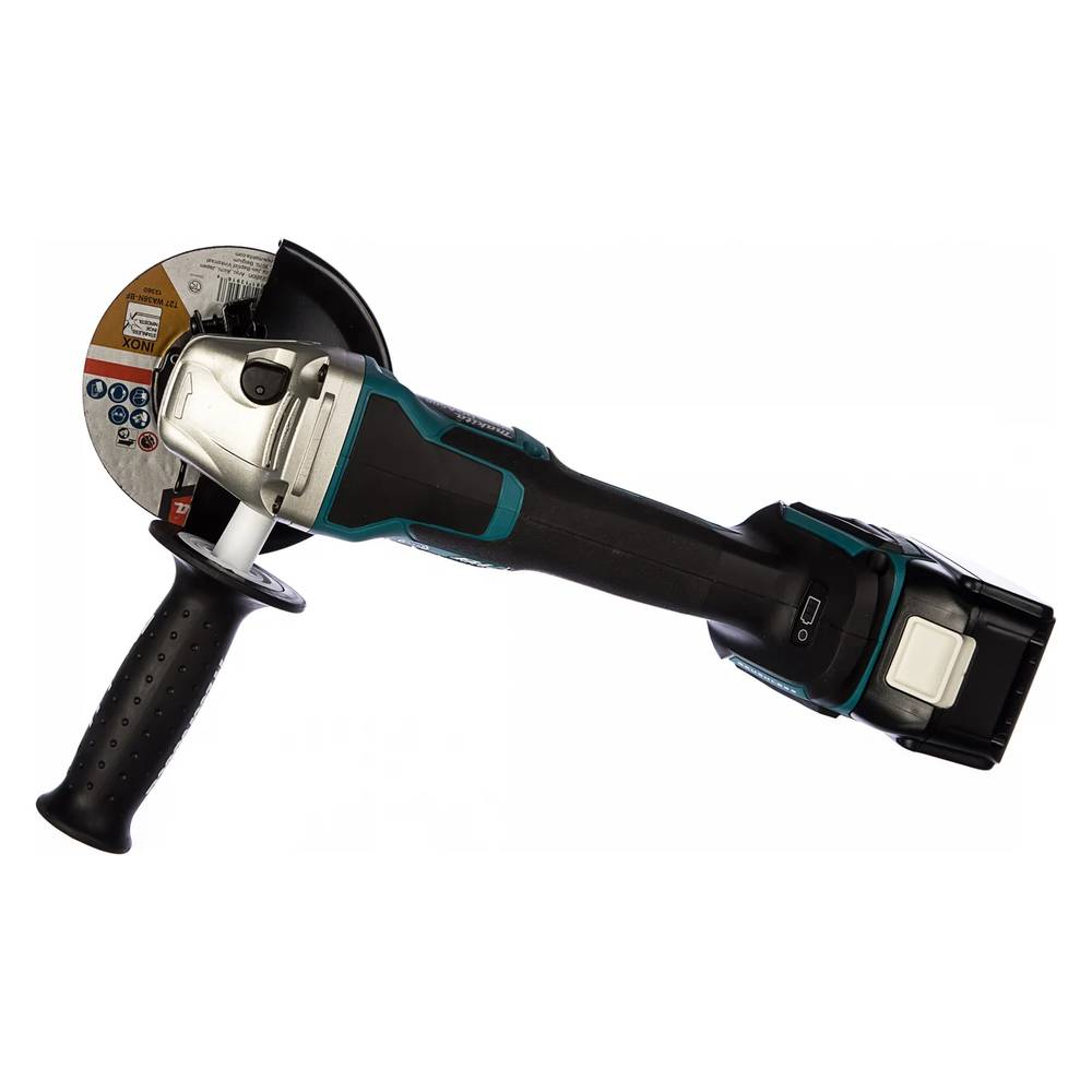 Машина шлифовальная угловая аккумуляторная Makita DGA508RME