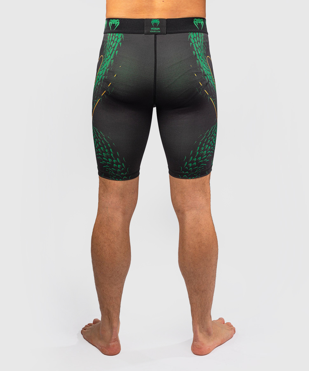 Шорты компрессионные Venum Matupa Black/Green/Gold