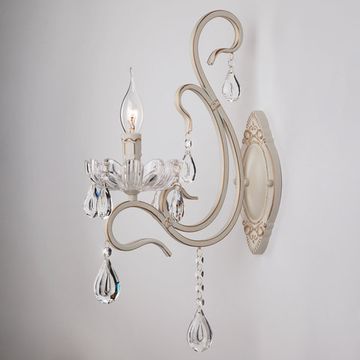 Бра 12205/1 белый Strotskis Etna Eurosvet