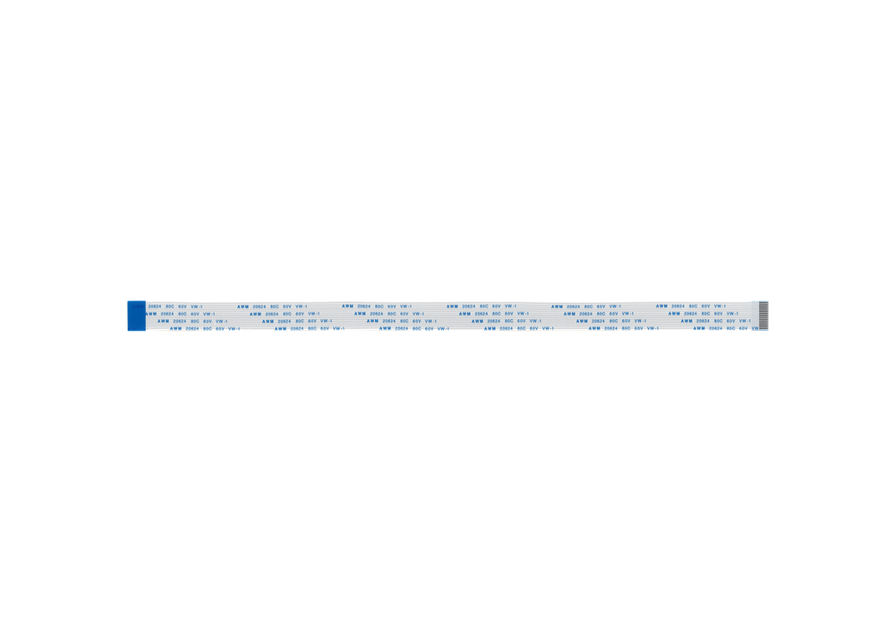 Шлейф 13 pin, 30 см, шаг 1 мм FFC, обратный Б