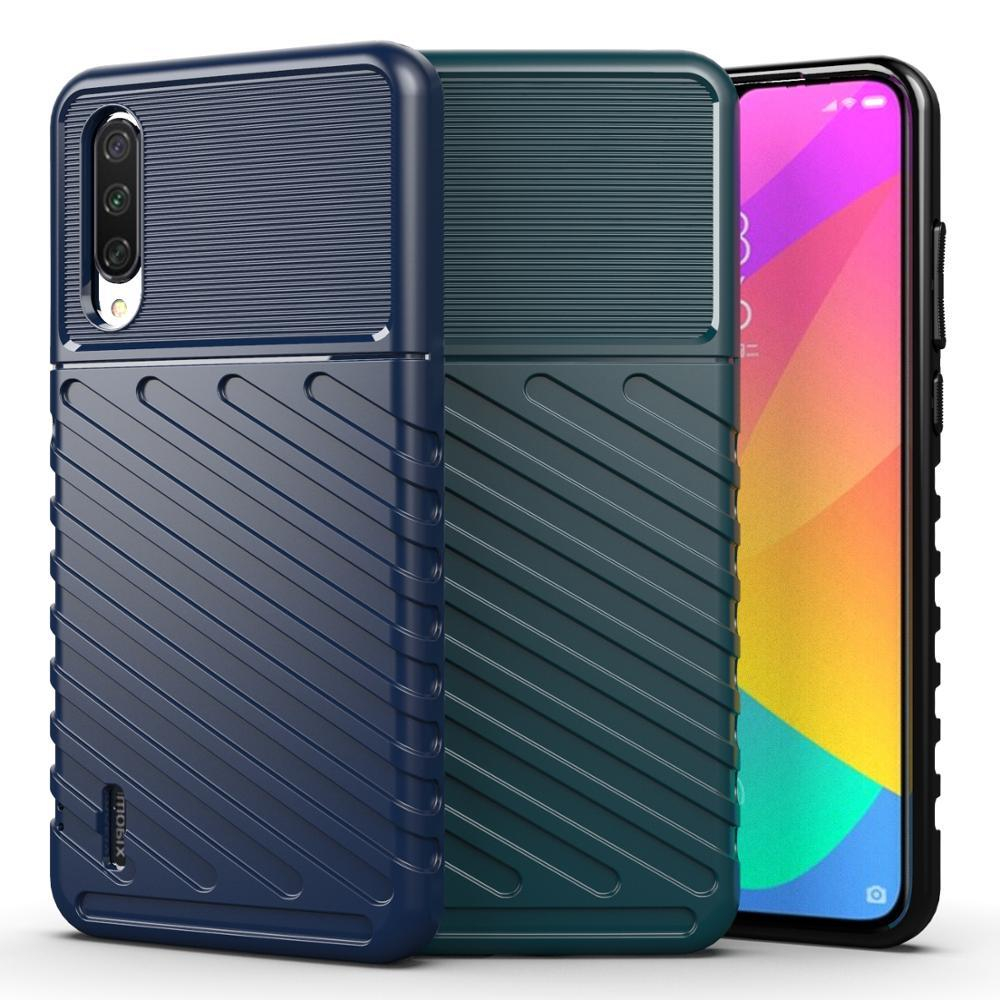 Чехол для Xiaomi Mi 9 Lite (A3 Lite, CC9) цвет Green (зеленый), серия Onyx от Caseport