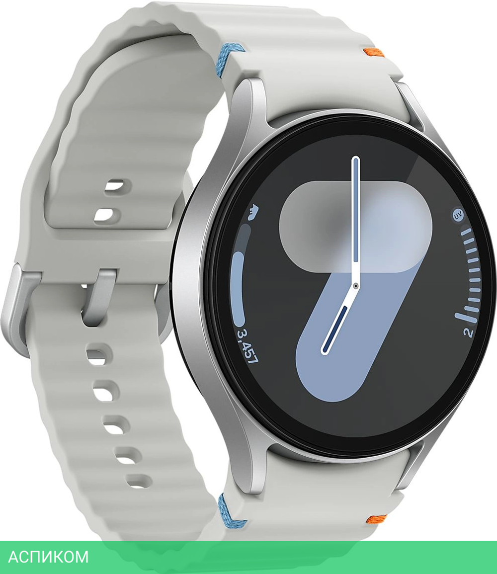 Умные часы Samsung Galaxy Watch 7 LTE 44мм 1.5" Super AMOLED серебристый (SM-L315FZSACAU)