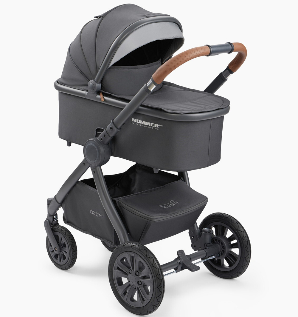 Детская коляска Happy Baby Mommer Pro Nova 2 в 1 dark grey