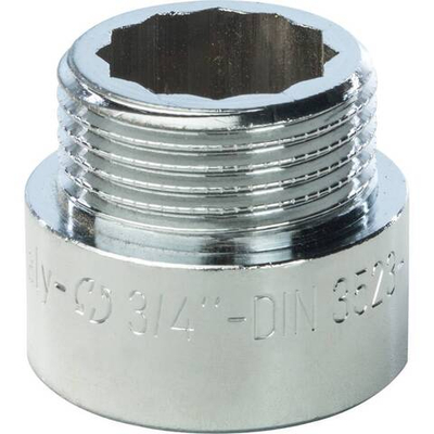 Удлинитель STOUT хромированный 1"x15 мм ВР/НР