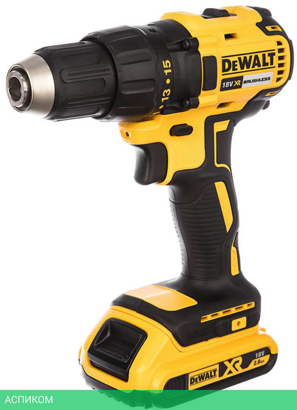 Дрель-шуруповерт DeWalt DCD777D2T-QW с 2-мя АКБ, кейс