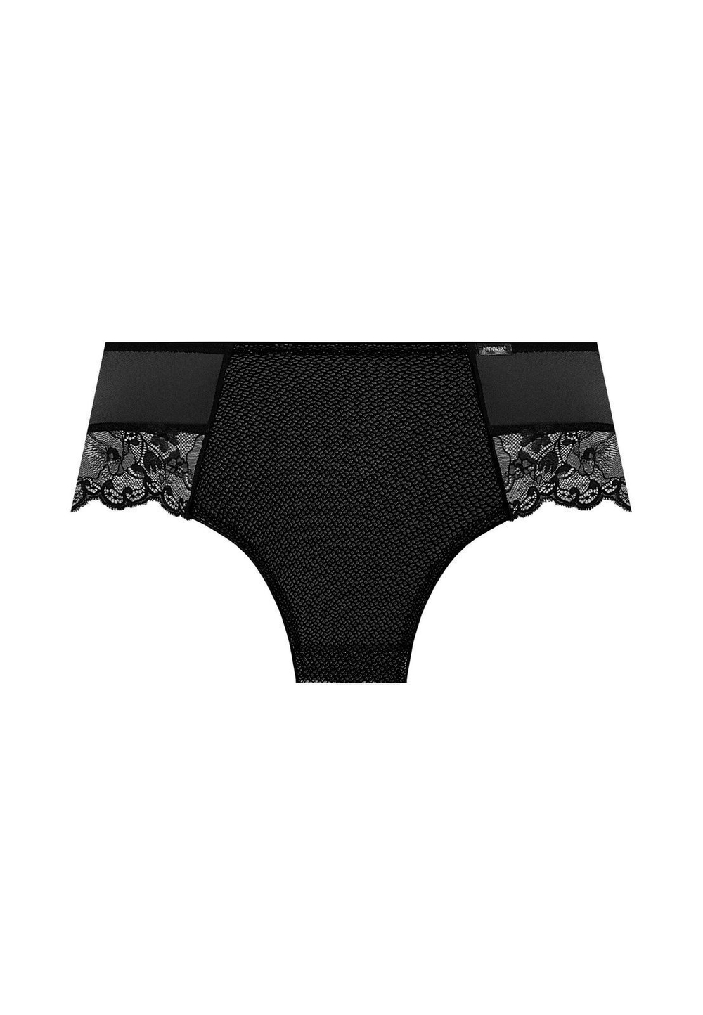 Трусики-бразилиана Estera из фактурной эластичной сетки (Размер: S) (Цвет: кофейный)