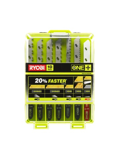 Набор пилочек для лобзика 10 шт Ryobi 5132002811