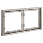 Рамка пластиковая VOLTUM S70 VLS100203 на 2 поста кашемир
