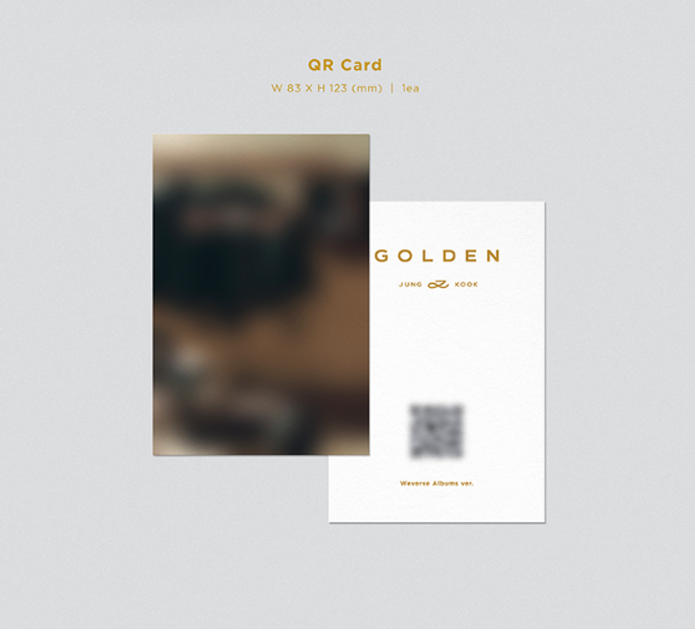 Альбом JUNGKOOK (Чонгук BTS) - GOLDEN (weverse ver.)