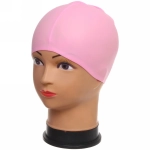 Шапочка для плавания силиконовая, детская SCP09 (микс цветов)