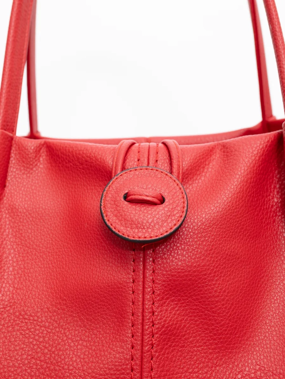 Сумка большая через плечо шоппер мешок