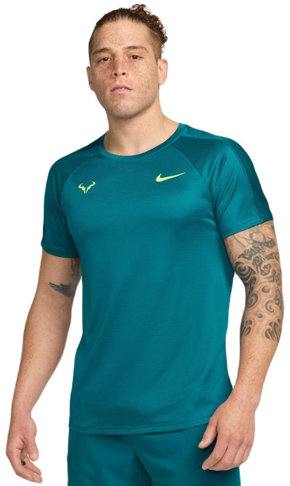 ОДЕЖДА ДЛЯ ТЕННИСА Мужская, Футболка NIKE RAFA CHALLENGER .