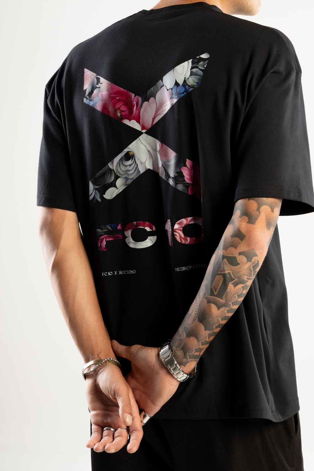 Футболка ФК10 Жостово черная