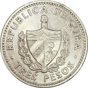 3 песо 1992 Куба «Эрнесто Че Гевара»