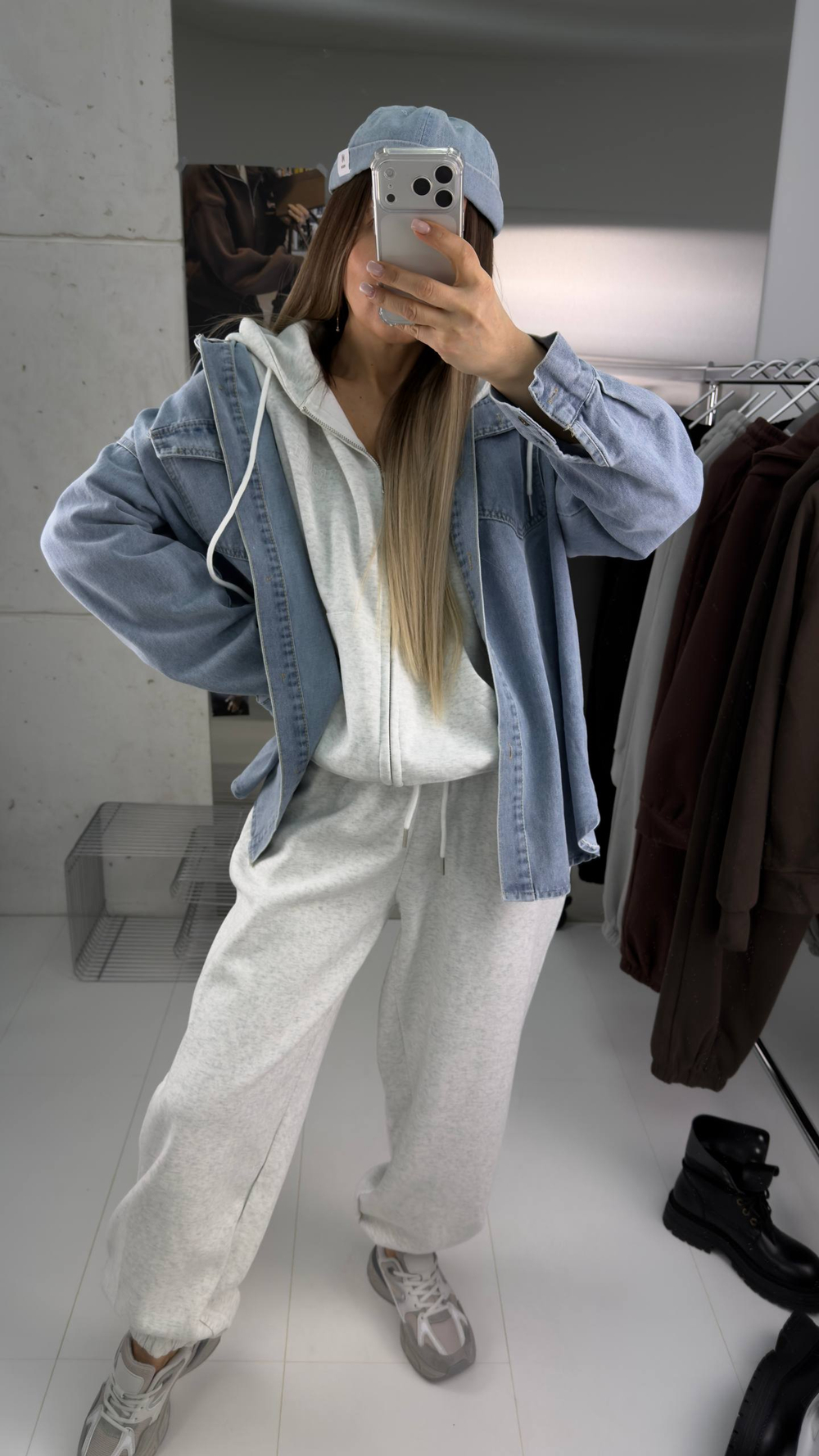 Костюм женский арт. 892 цвет "меланж"