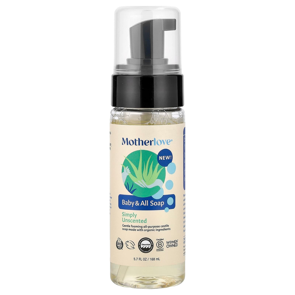Motherlove, Детское мыло, без запаха, 168 мл (5,7 жидк. Унции)