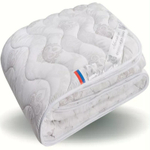 Одеяло "РУ. ЛЕБЯЖИЙ ПУХ" Лавртекс, зимнее, плотность 400 г/м2, микрофайбер, Россия.
