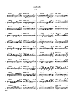 The well-tempered clavichord | Johann Sebastian Bach