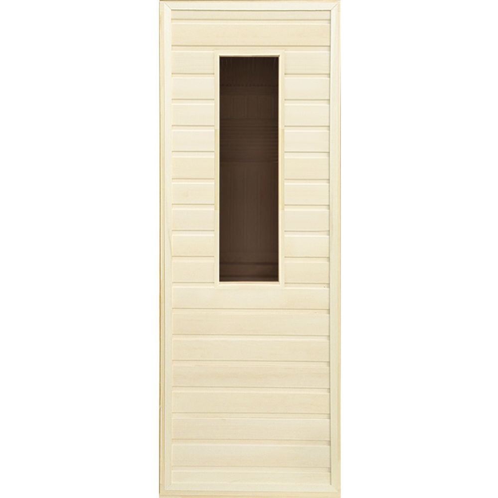 Дверь липа со стеклом 1800*700 (полотно 60)